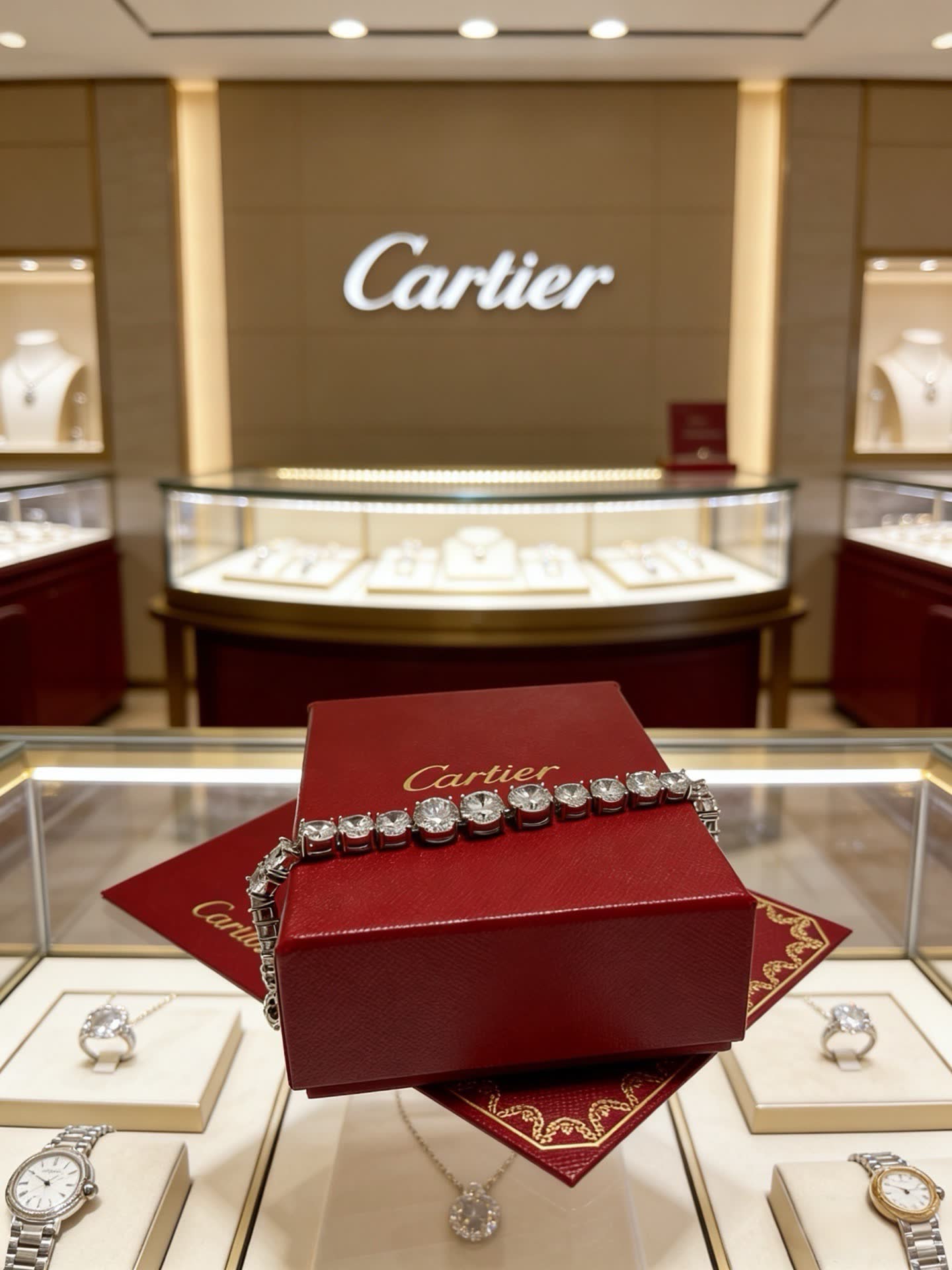 Cartier Diamond Bracelet Cartier Diamond Bracelet