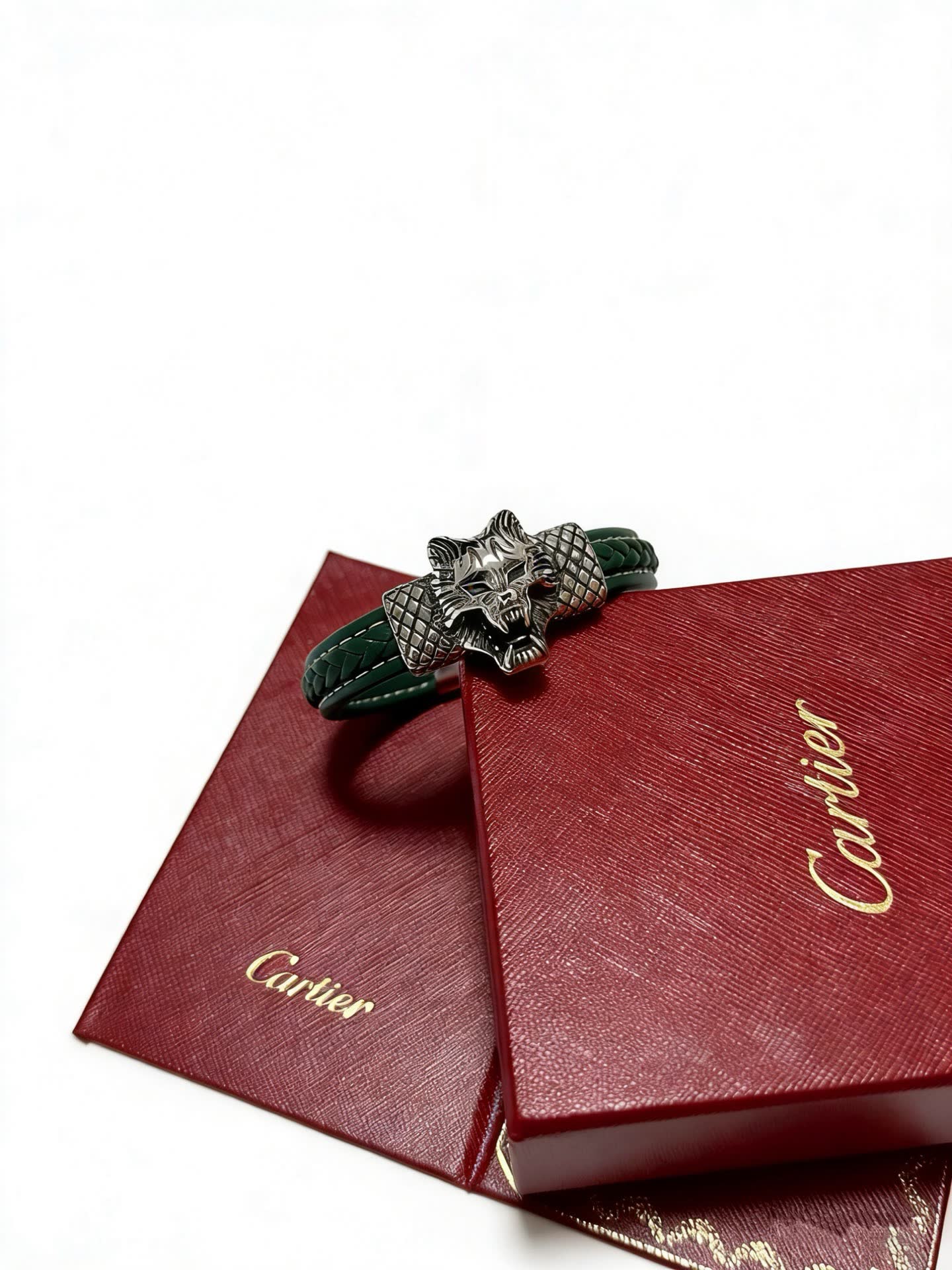 Cartier Panthere Leather Bracelet