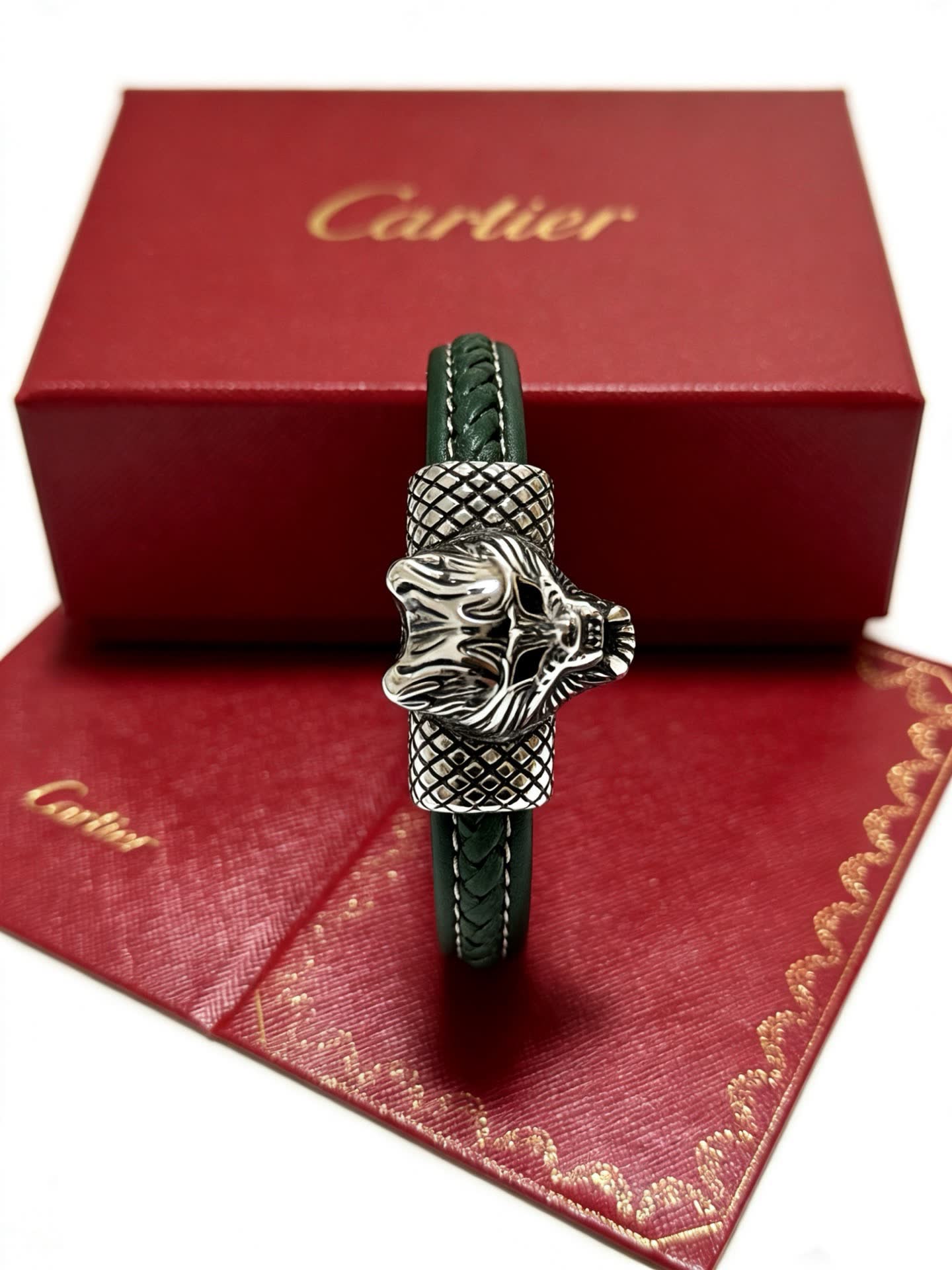 Cartier Panthere Leather Bracelet