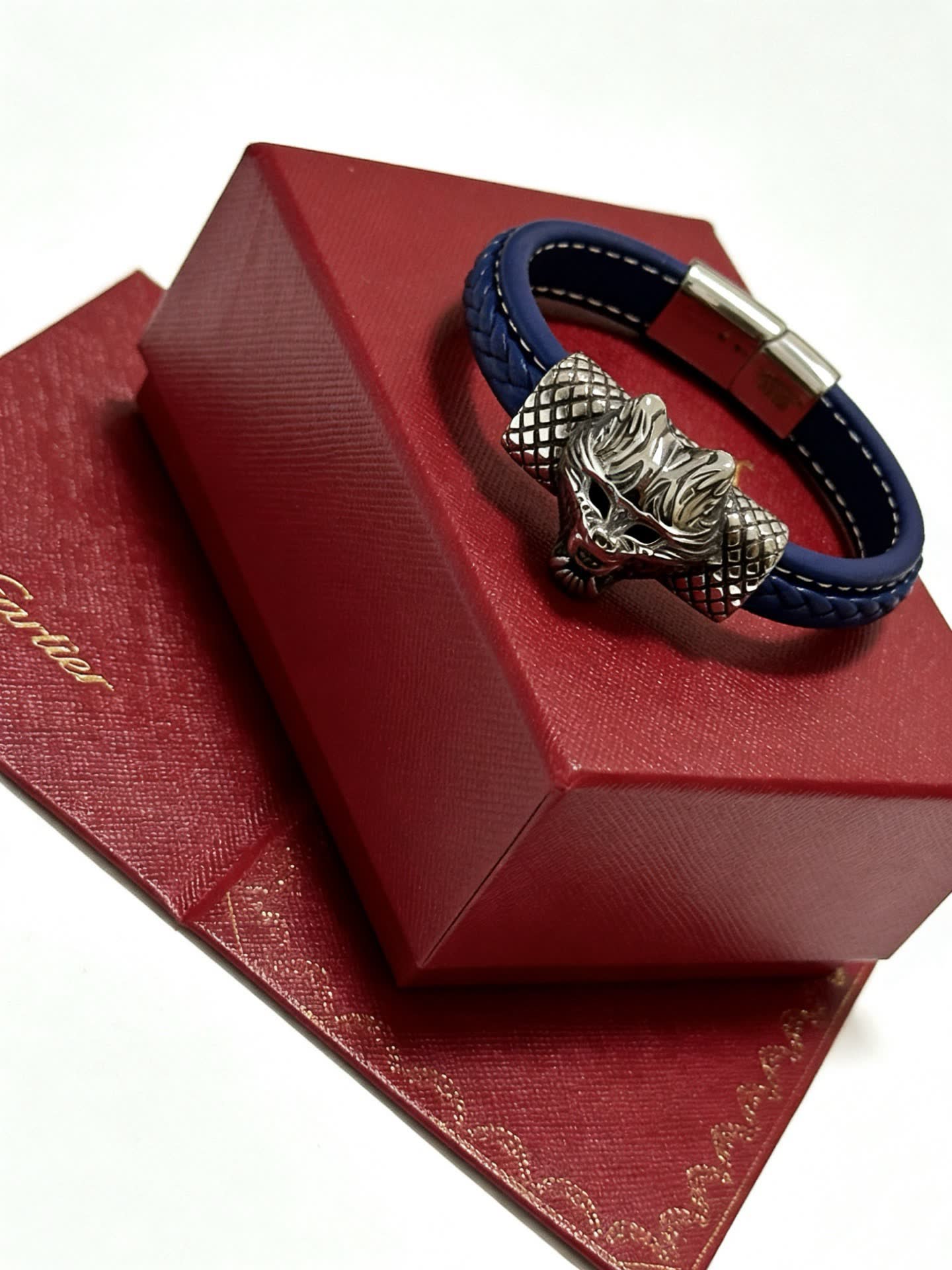 Cartier Panthere Leather Bracelet