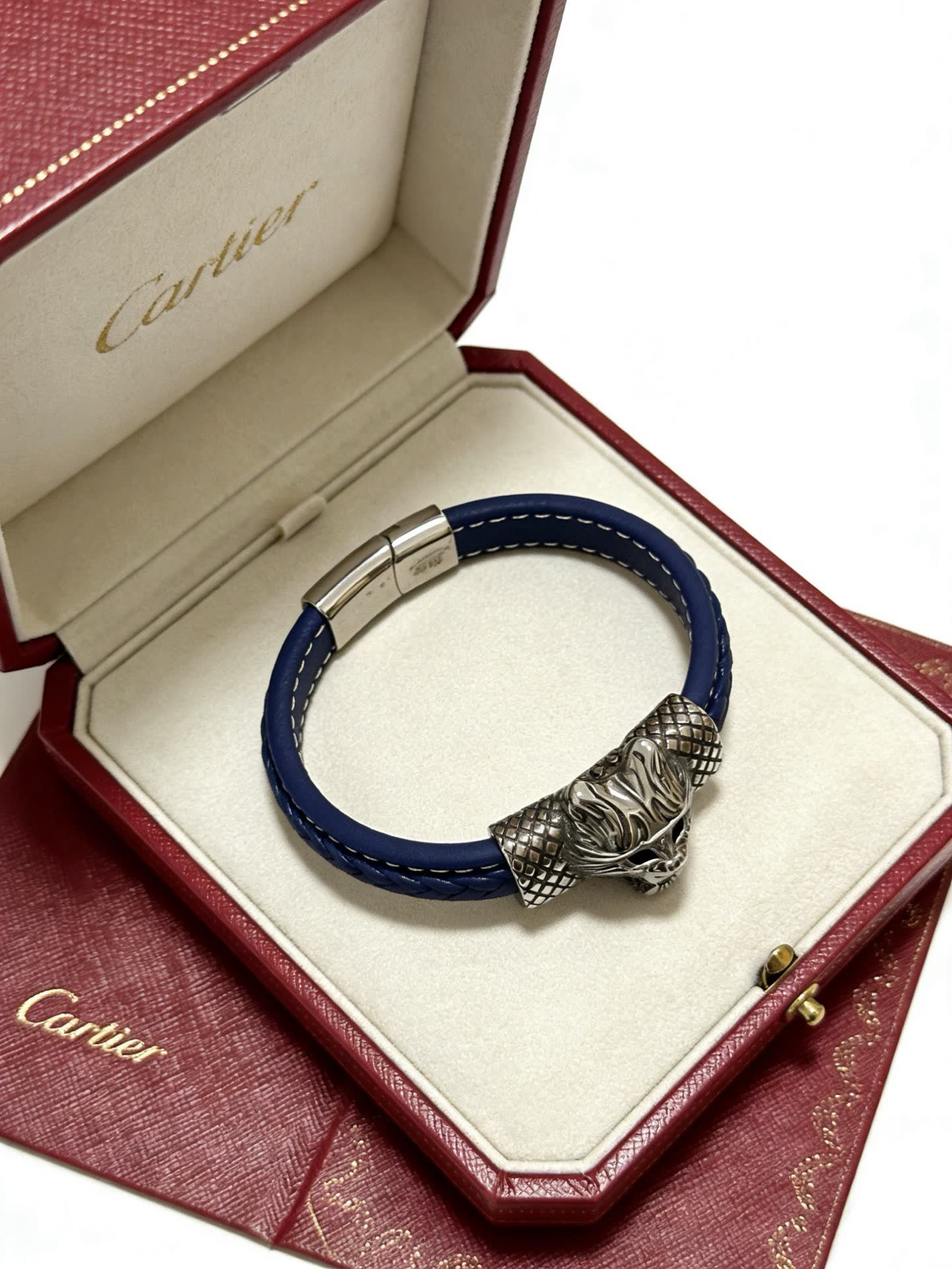Cartier Panthere Leather Bracelet