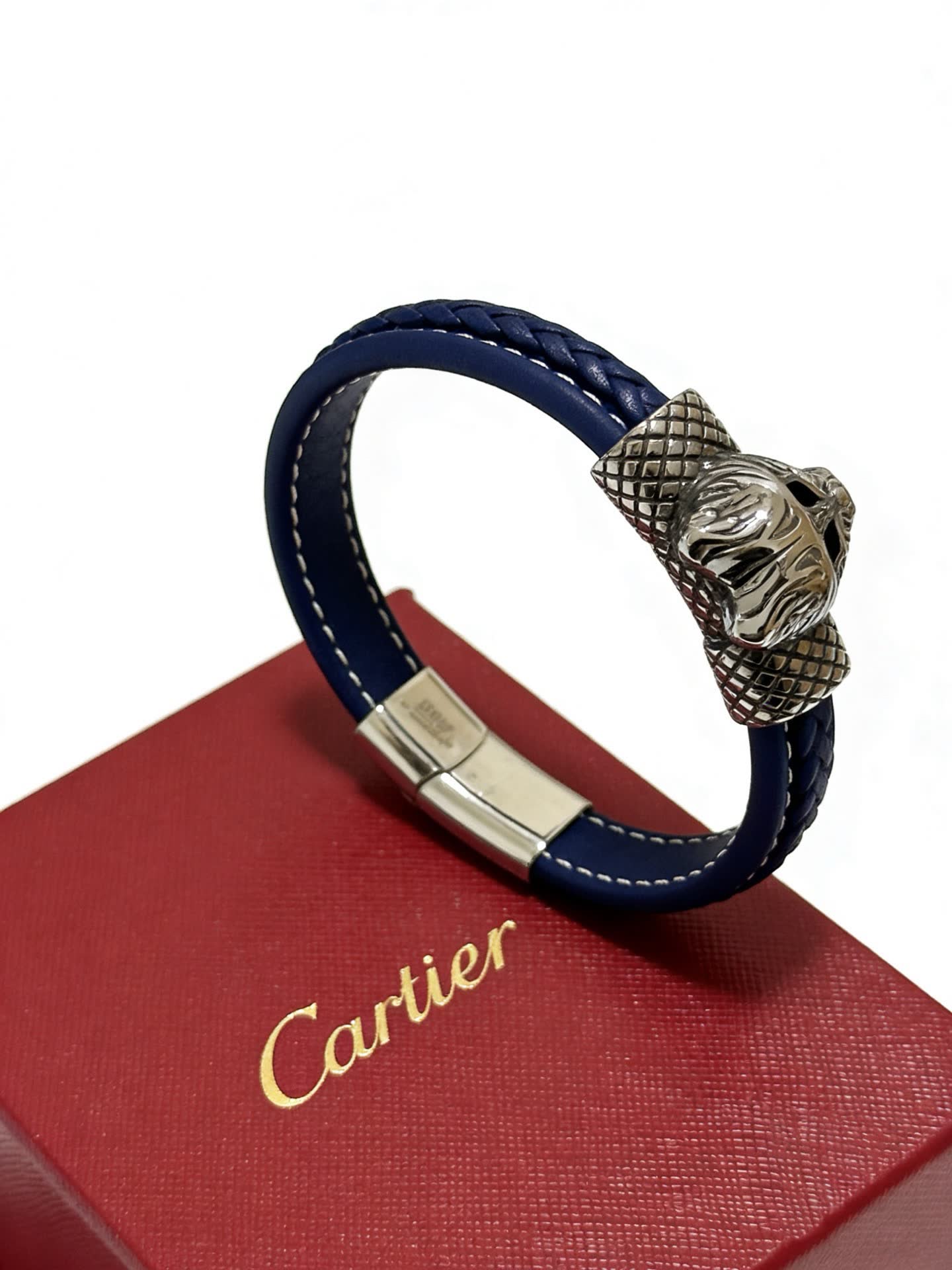 Cartier Panthere Leather Bracelet
