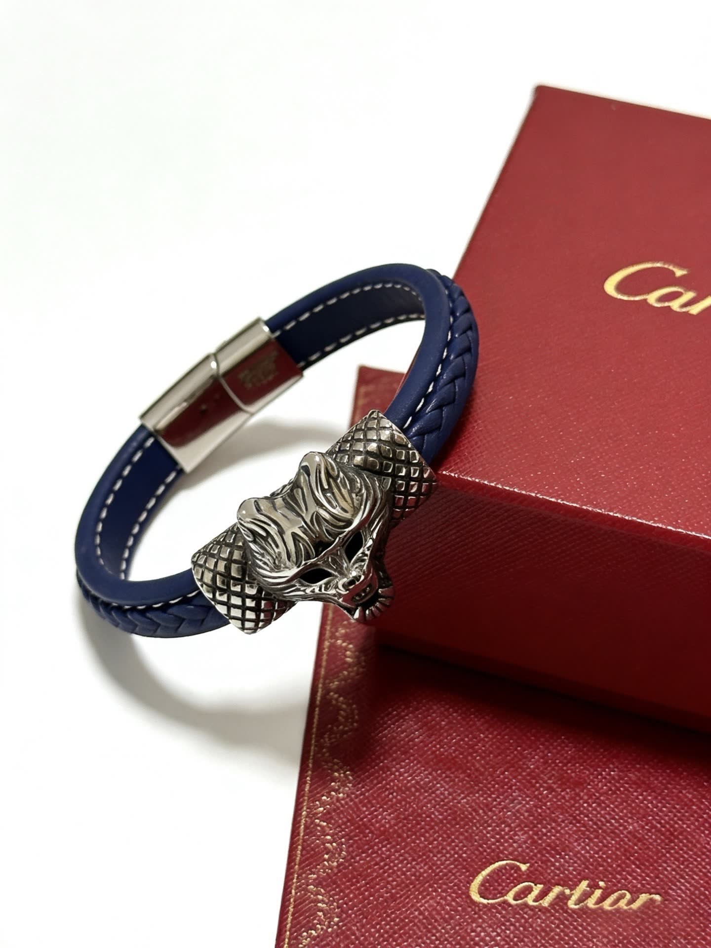 Cartier Panthere Leather Bracelet
