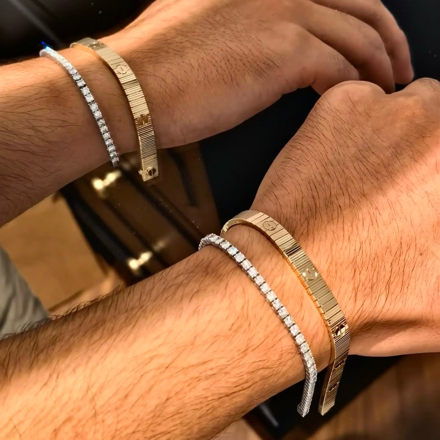 Cartier Love Bracelet Set