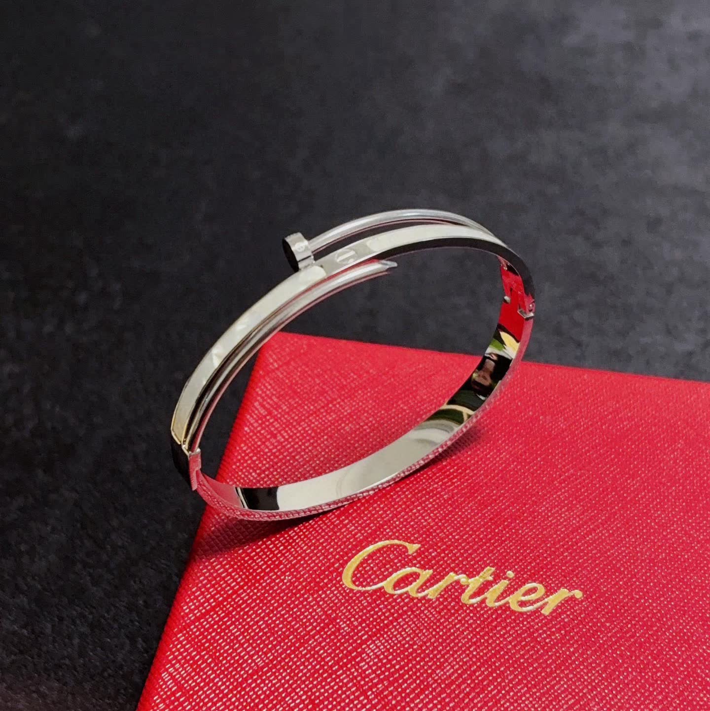 Cartier Double C Bangle Bracelet