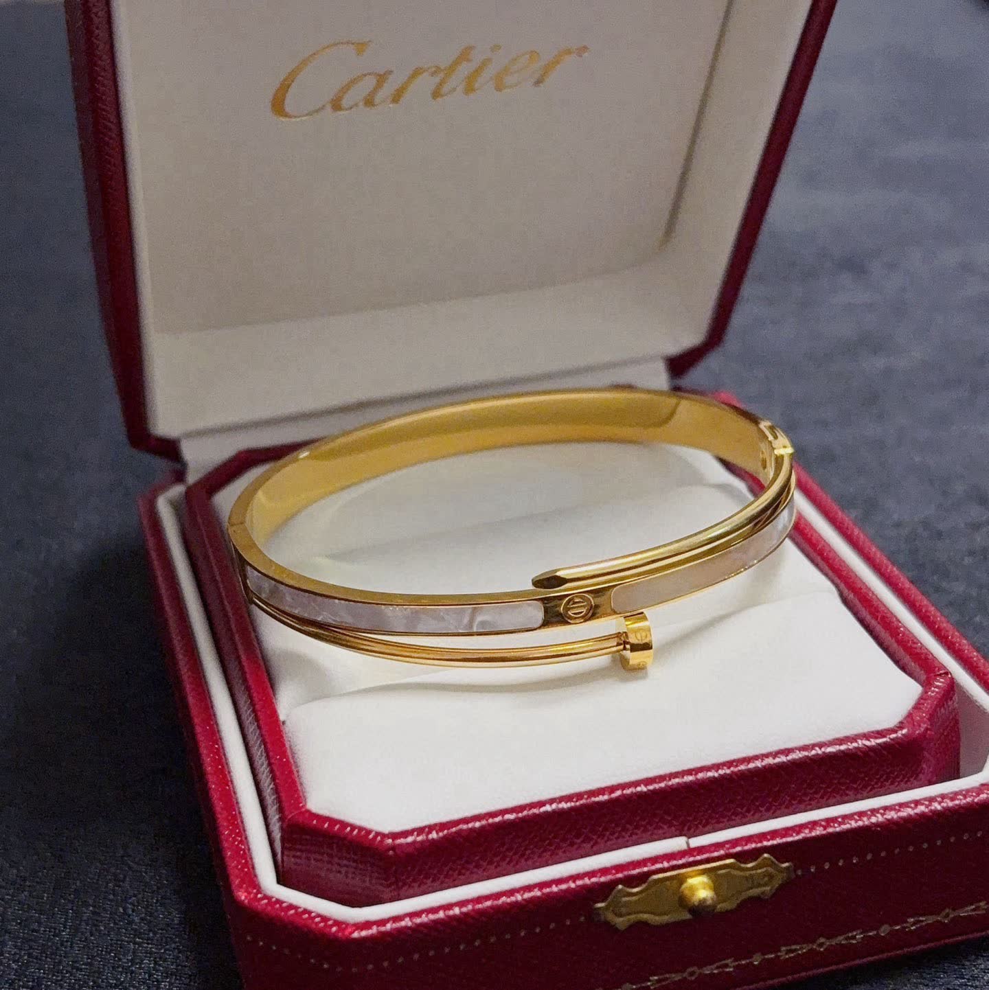 Cartier Double C Bangle Bracelet