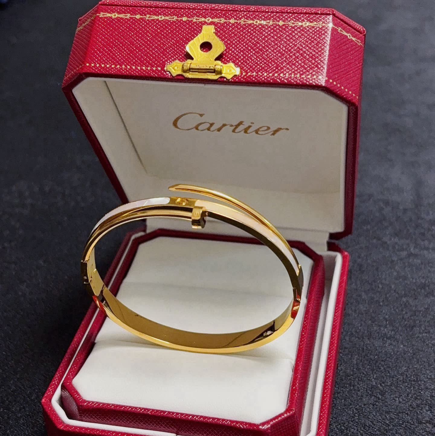 Cartier Double C Bangle Bracelet