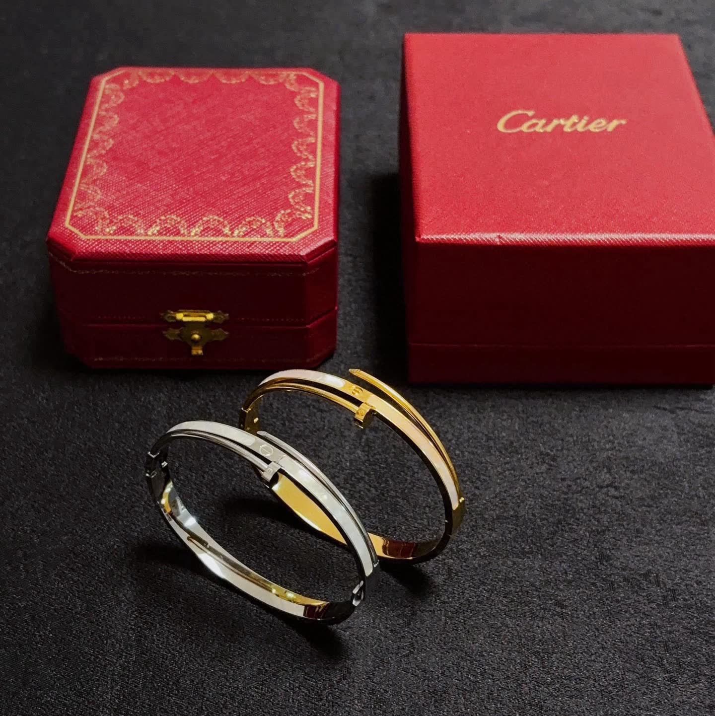 Cartier Double C Bangle Bracelet