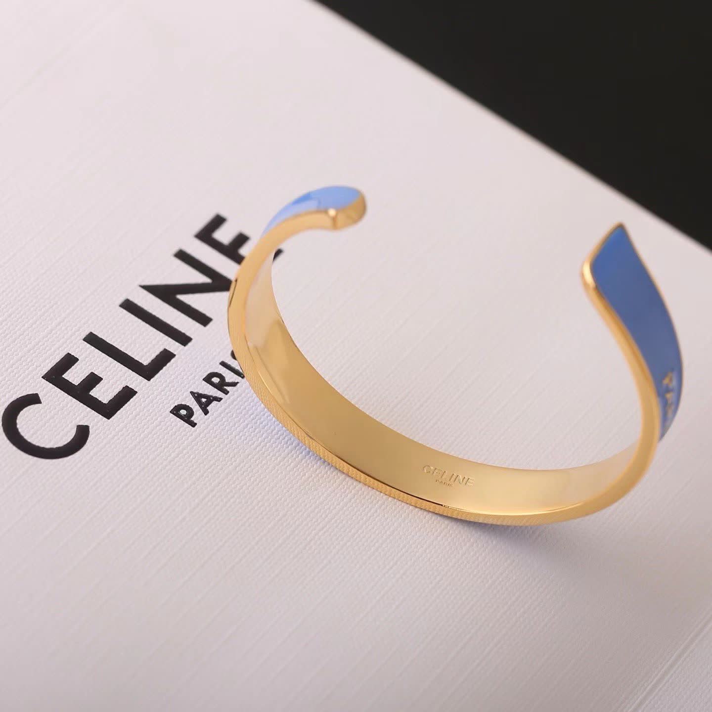 Chanel Blue Enamel Bracelet
