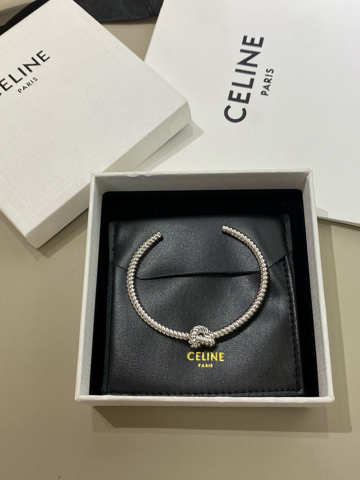 Celine Paris Silver Bracelet