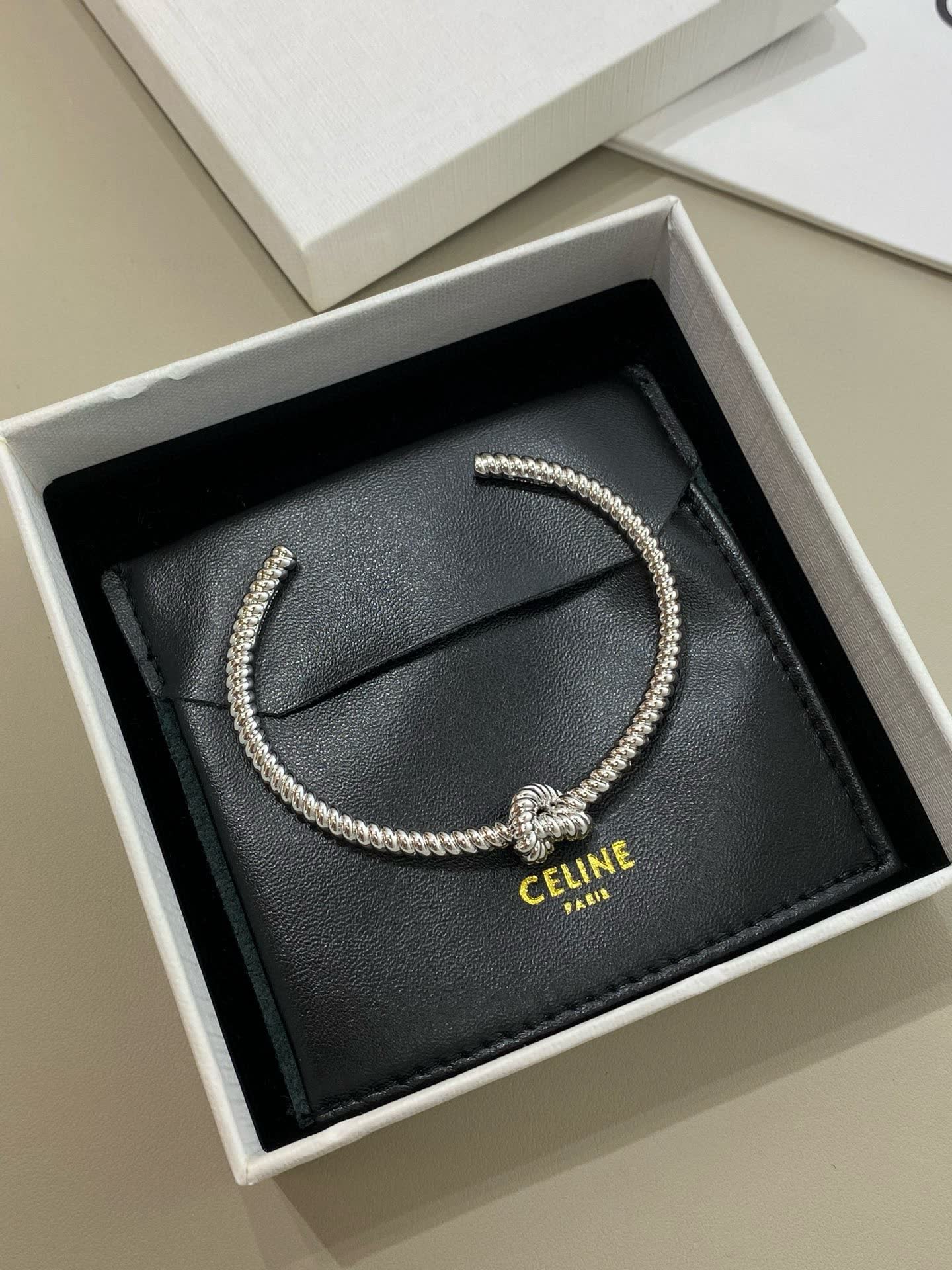 Celine Paris Silver Bracelet