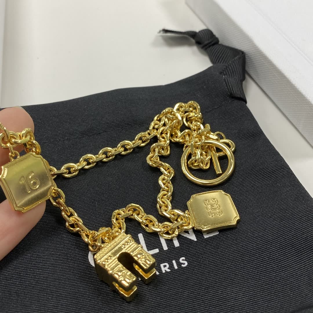 Chanel Paris Eiffel Tower Charm Bracelet