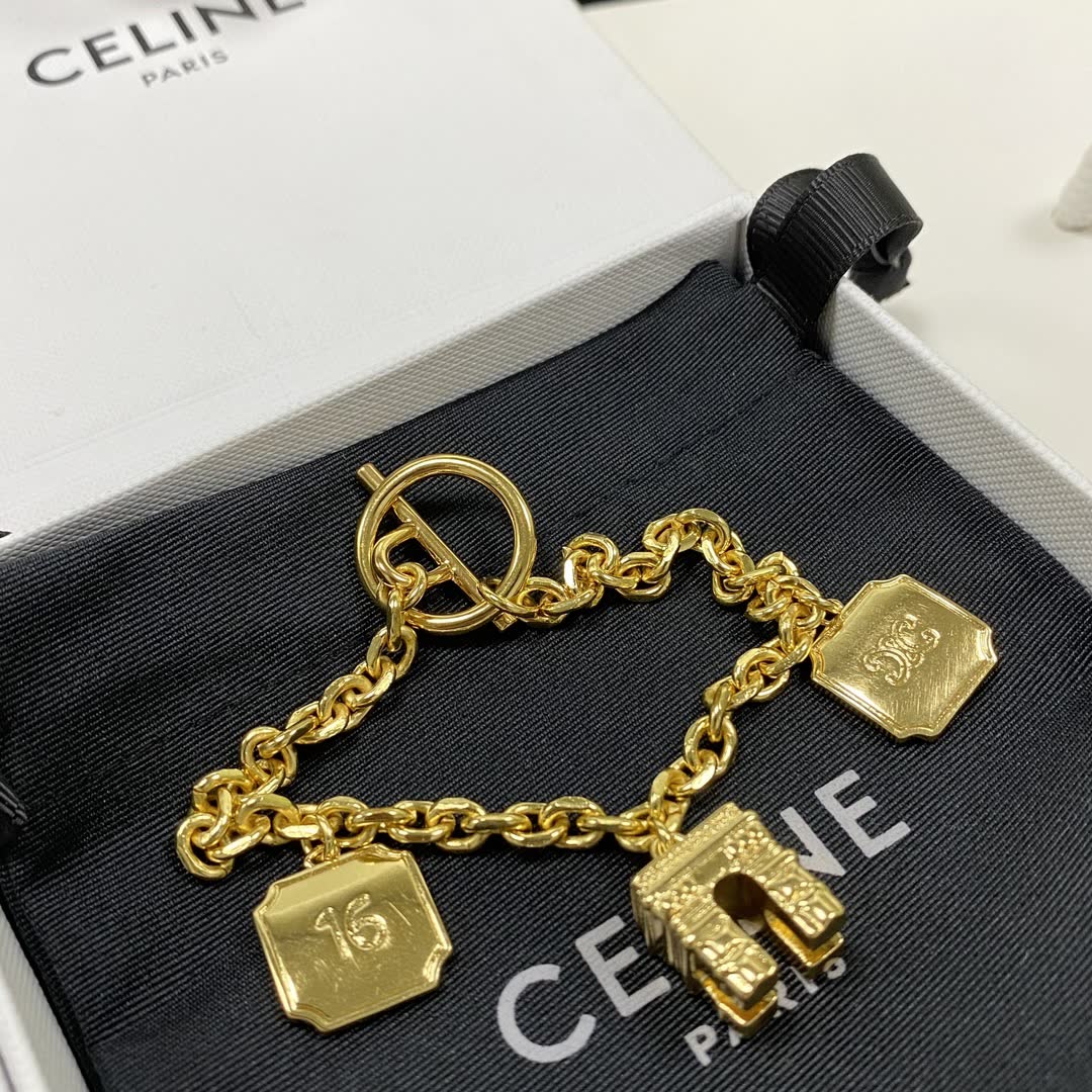Chanel Paris Eiffel Tower Charm Bracelet
