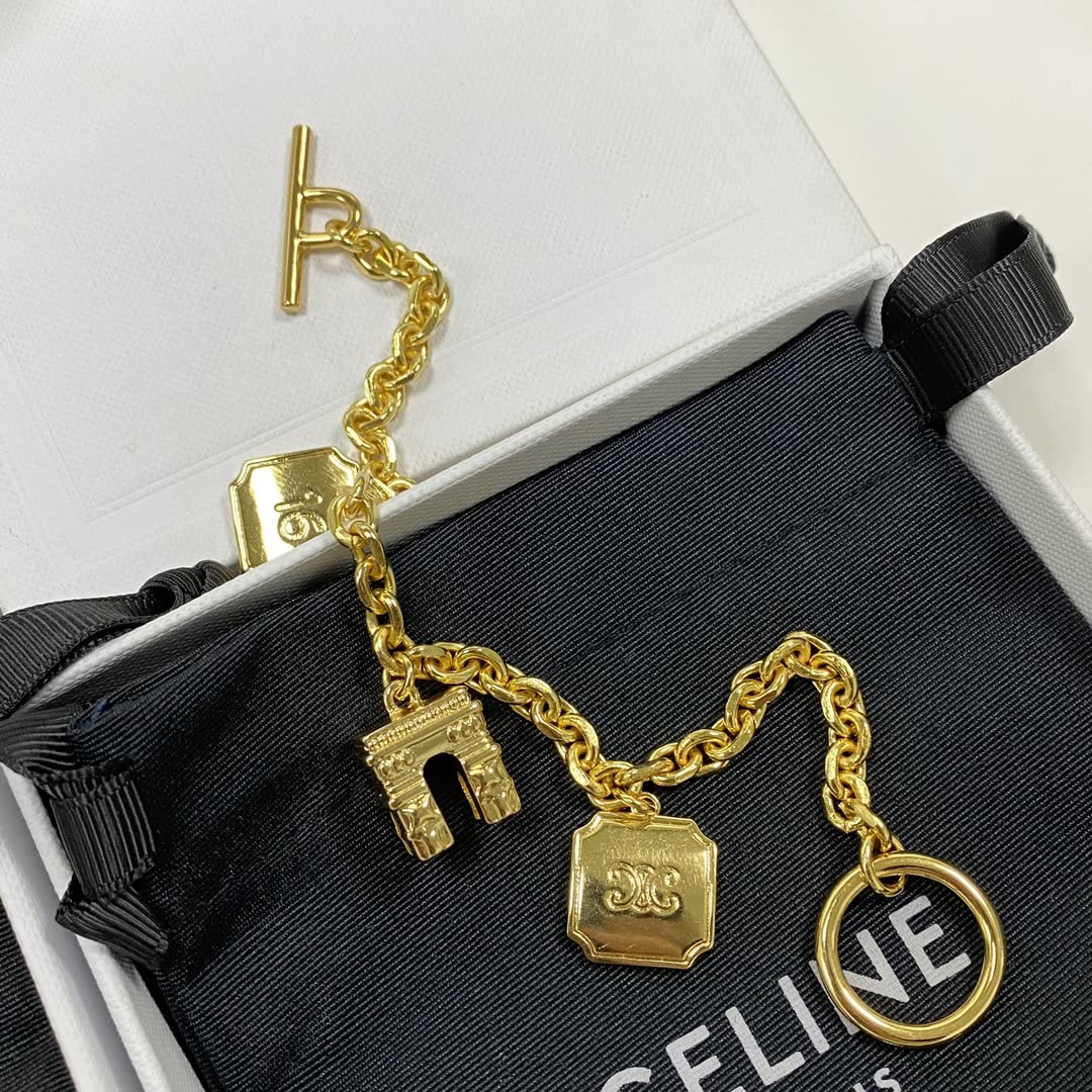 Chanel Paris Eiffel Tower Charm Bracelet