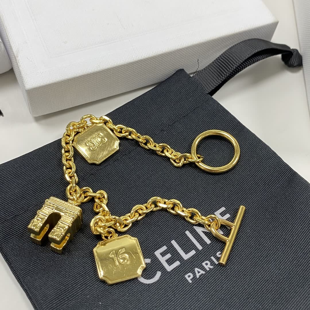 Chanel Paris Eiffel Tower Charm Bracelet