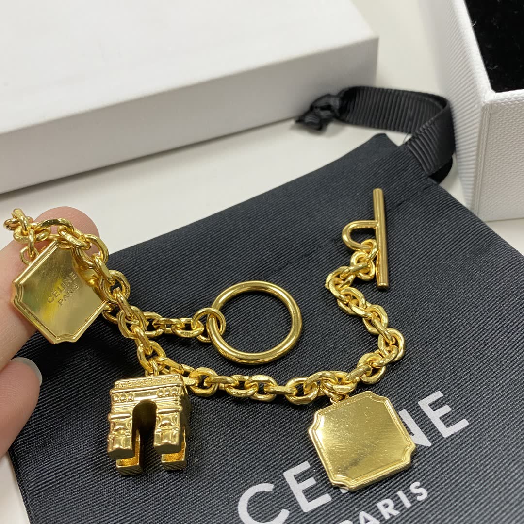 Chanel Paris Eiffel Tower Charm Bracelet