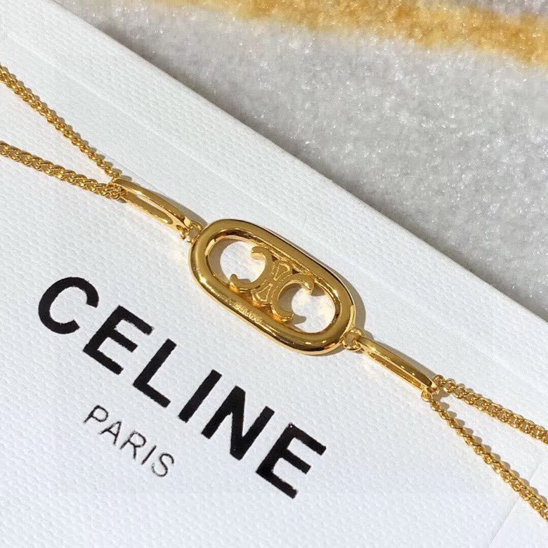 Celine Gold 'CC' Bracelet