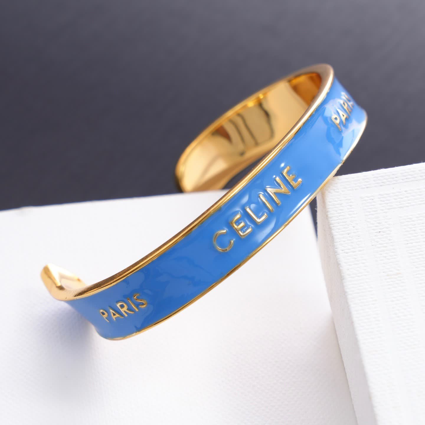 Celine Paris Engraved Bangles