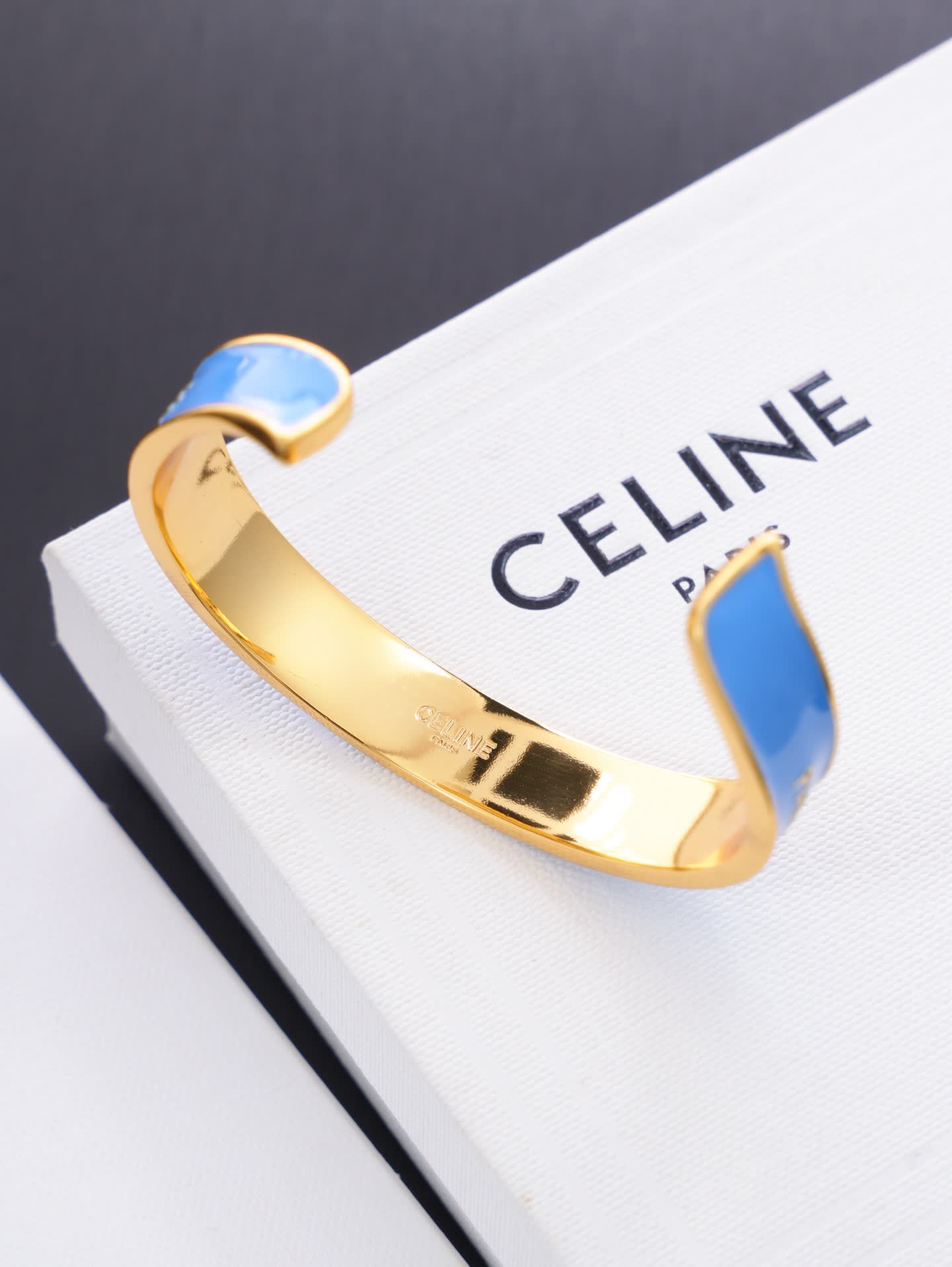 Celine Paris Engraved Bangles