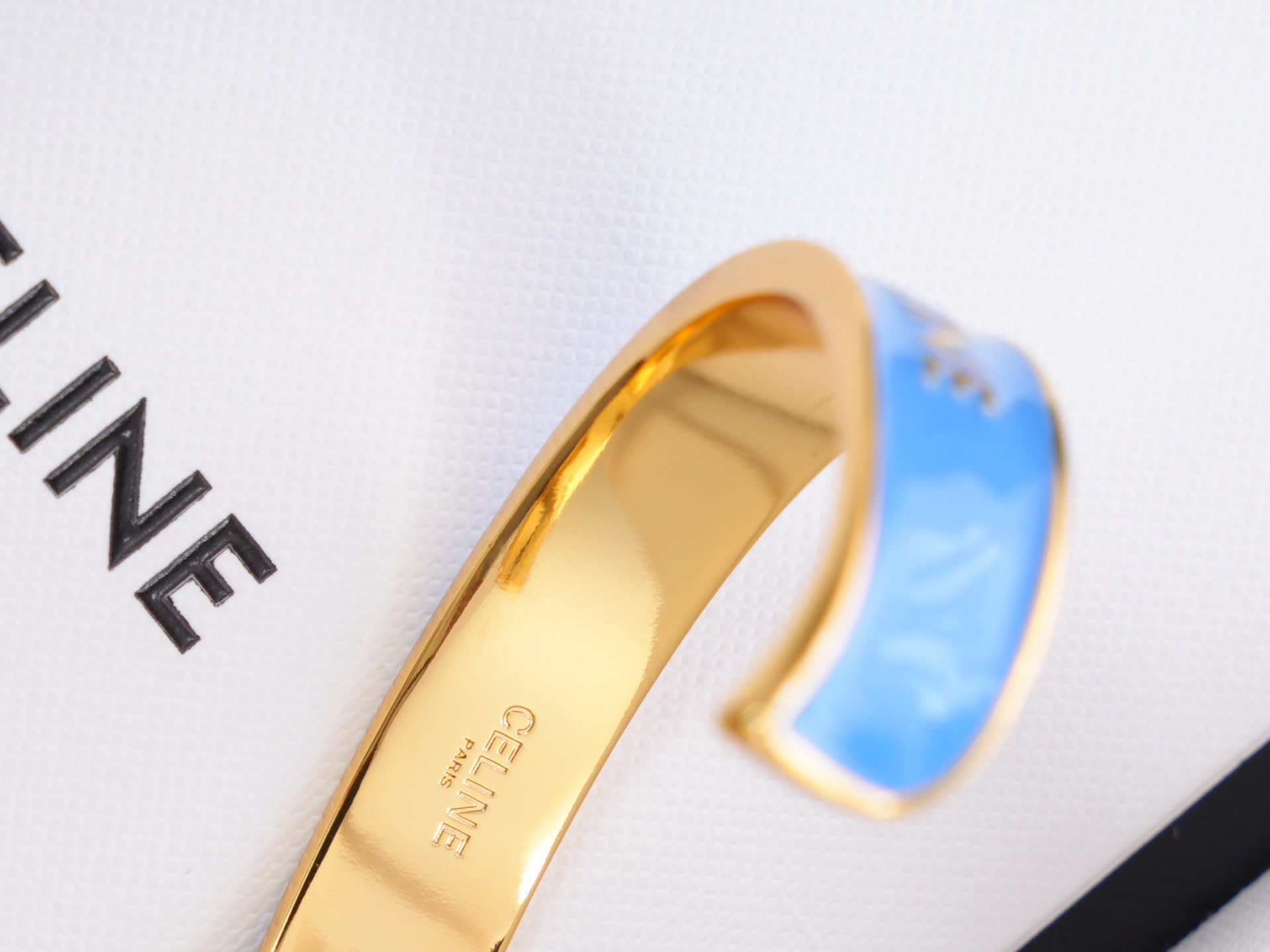 Celine Paris Engraved Bangles