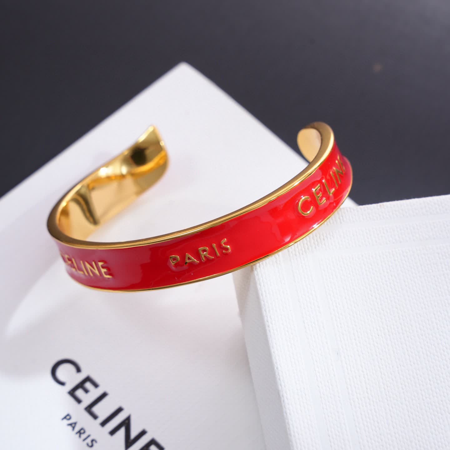 Celine Paris Engraved Bangles