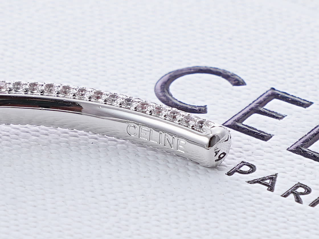 Celine Paris Silver Knot Bracelet