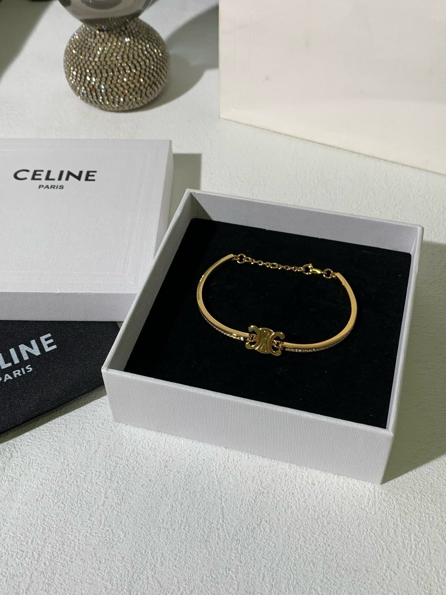 Chanel CC Logo Bracelet