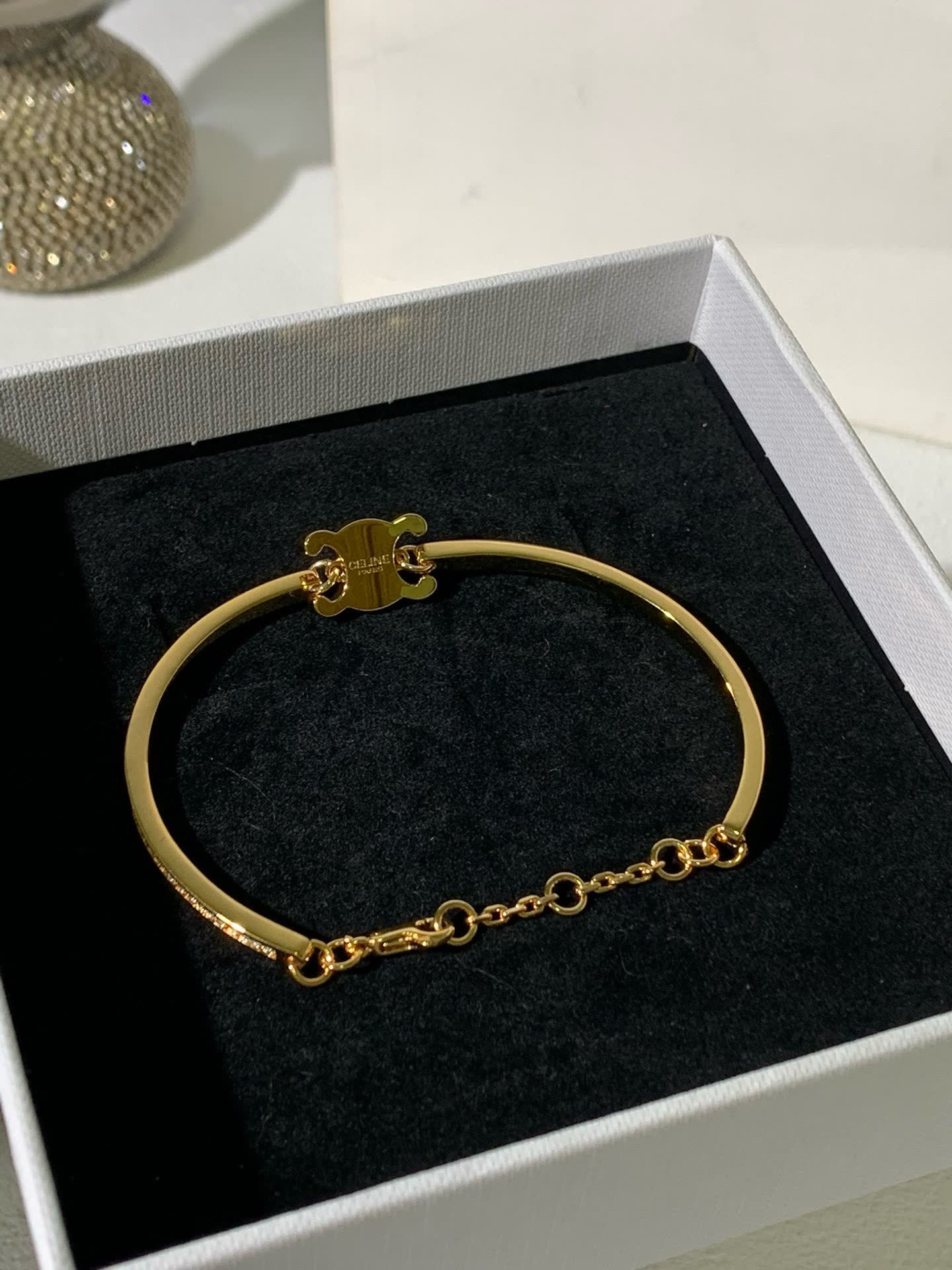 Chanel CC Logo Bracelet