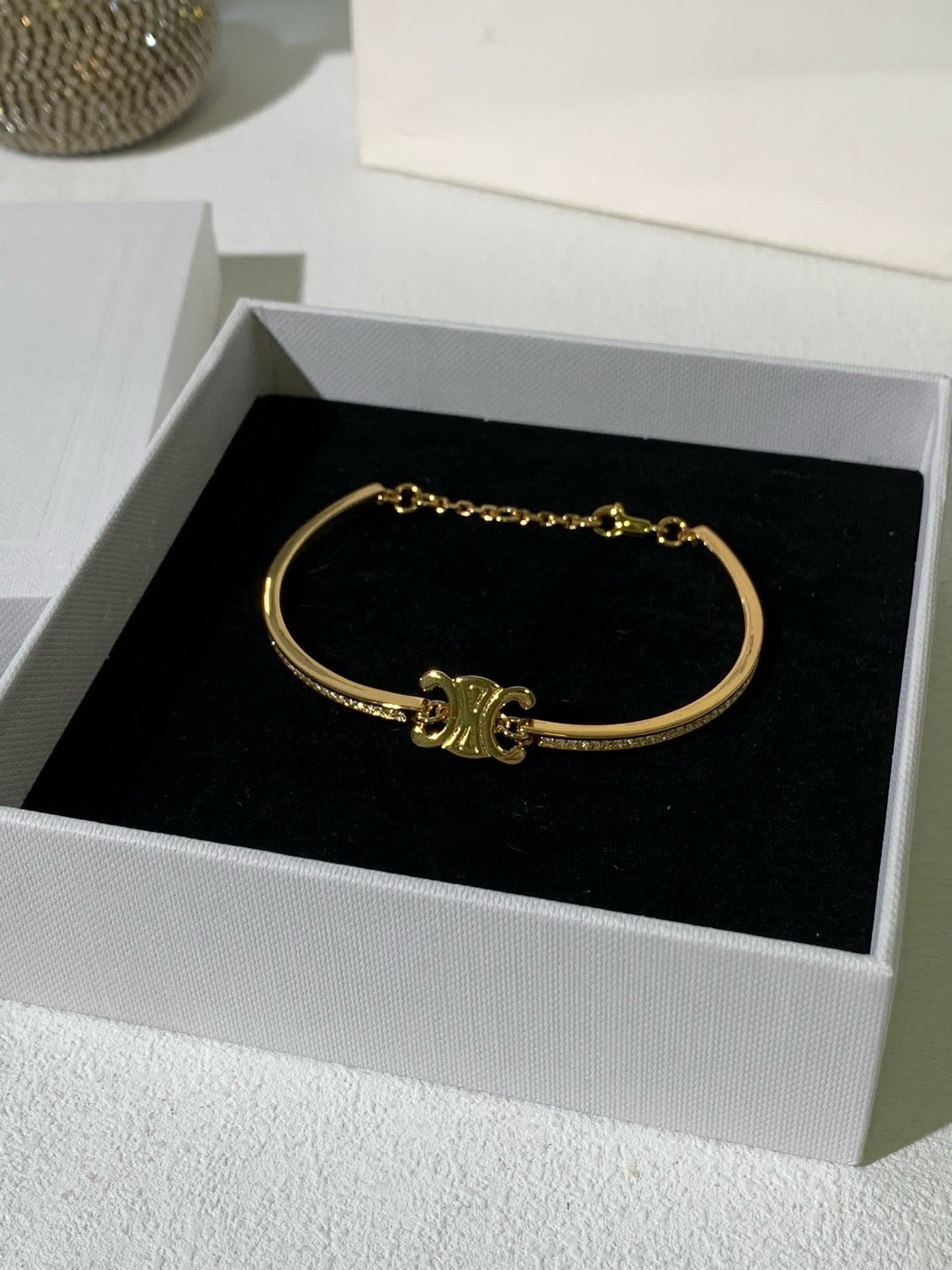 Chanel CC Logo Bracelet