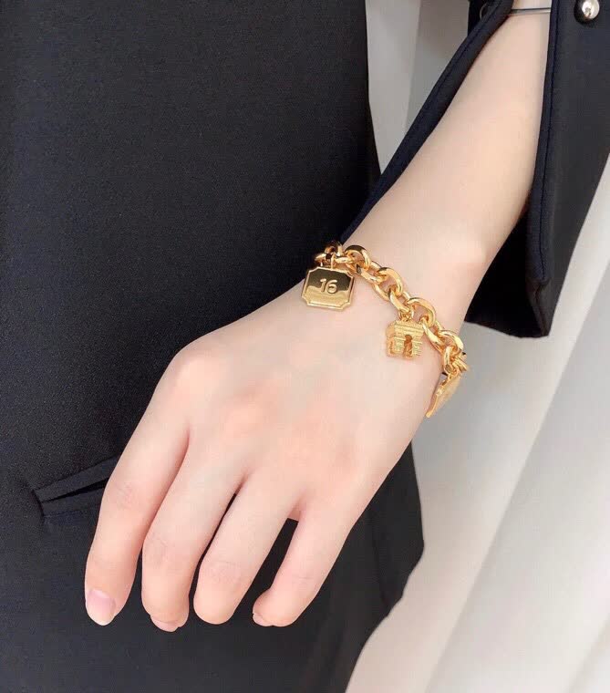 Chanel CC Logo Bracelet
