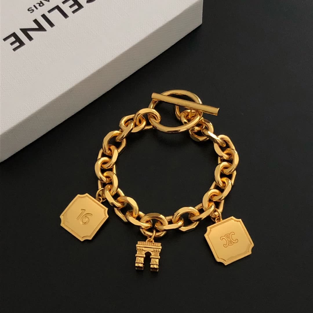 Chanel CC Logo Bracelet