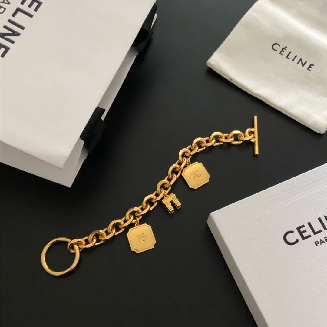 Chanel CC Logo Bracelet