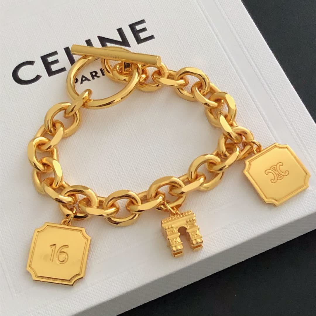 Chanel CC Logo Bracelet