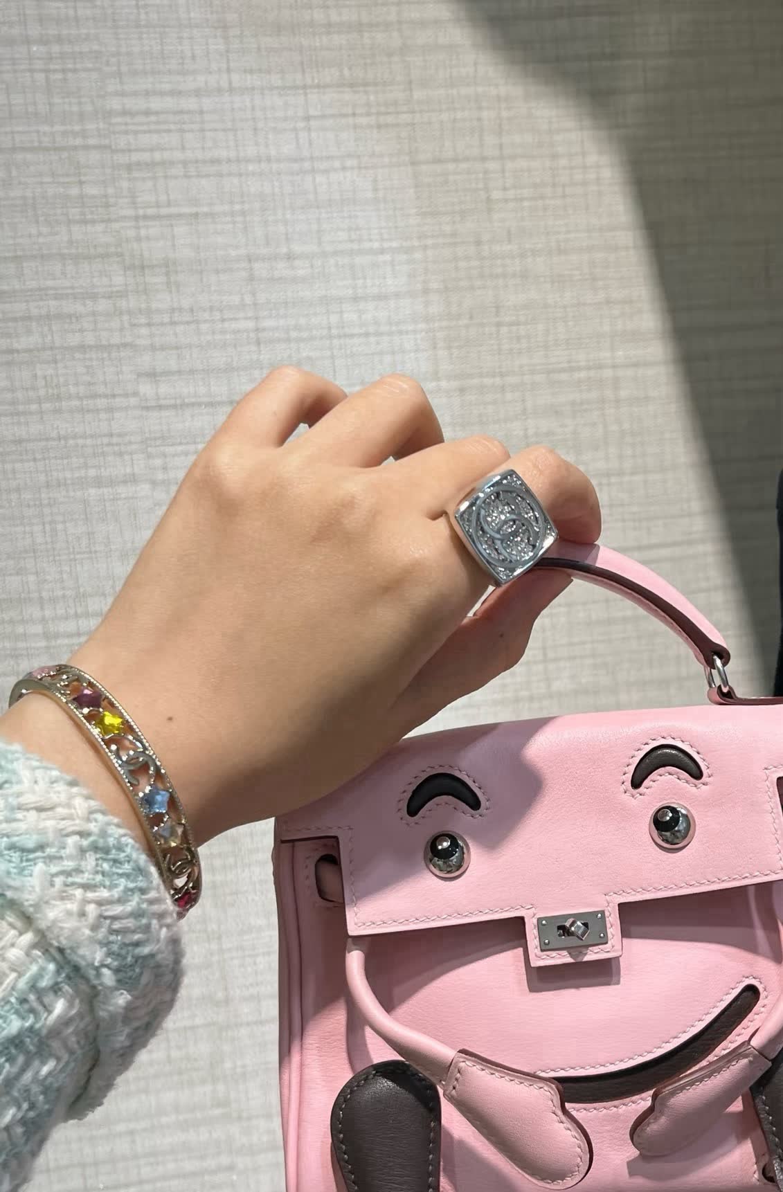 Chanel Multicolored Star Bracelet