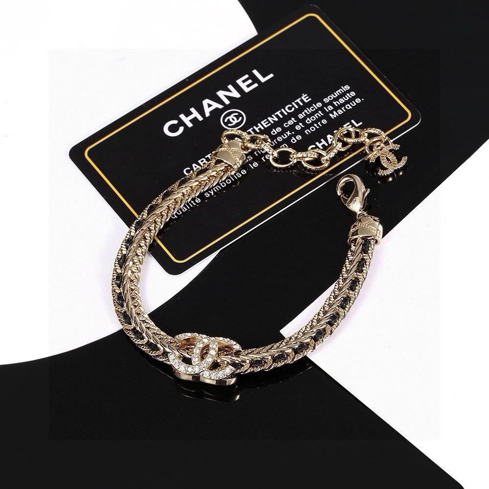 Chanel CC Logo Bracelet Chanel CC Logo Bracelet