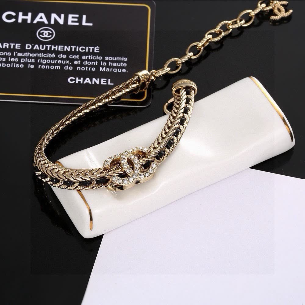 Chanel CC Logo Bracelet
