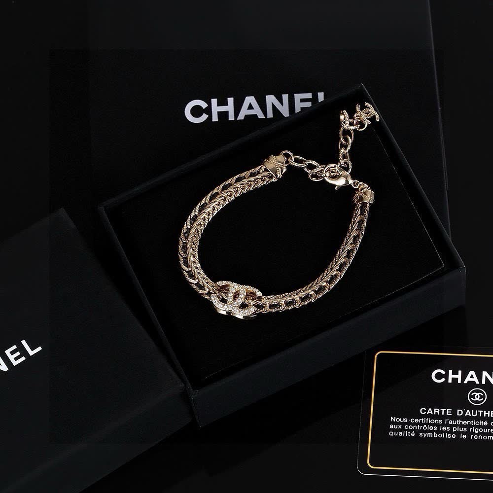 Chanel CC Logo Bracelet