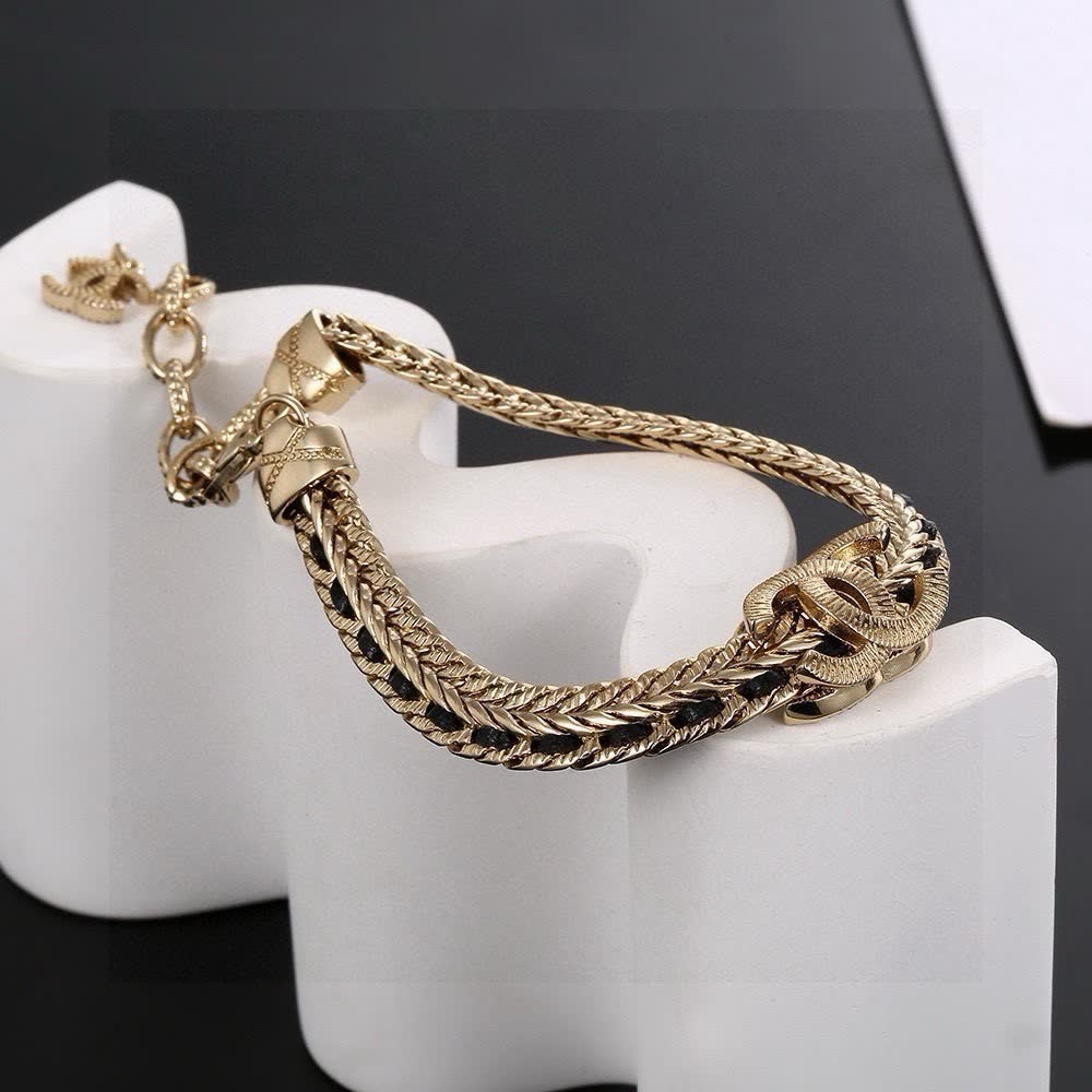Chanel CC Logo Bracelet