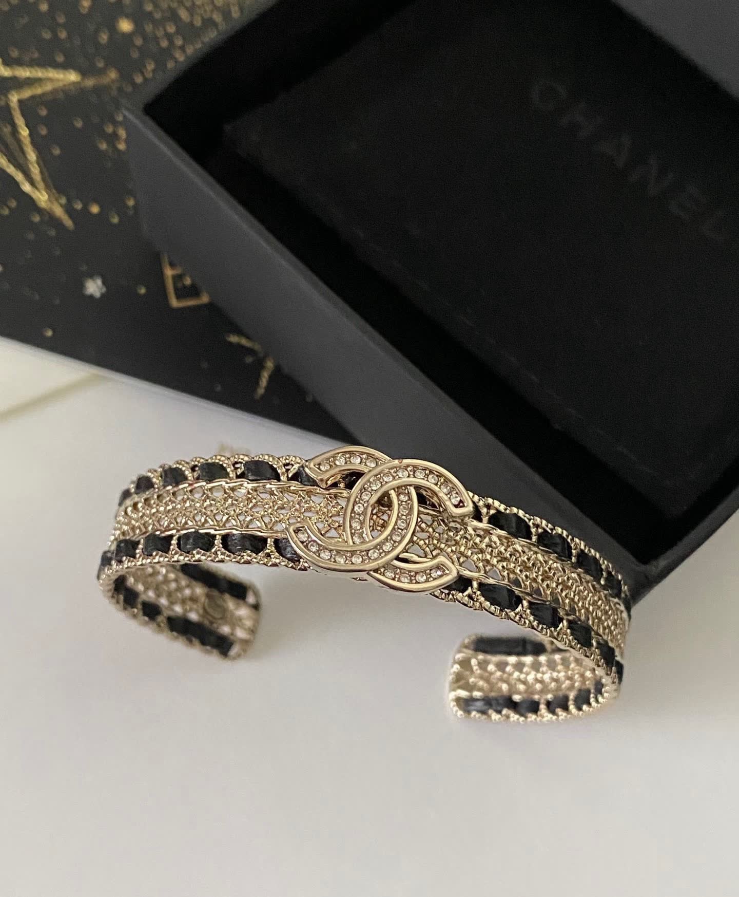 Chanel CC Logo Bracelet Chanel CC Logo Bracelet