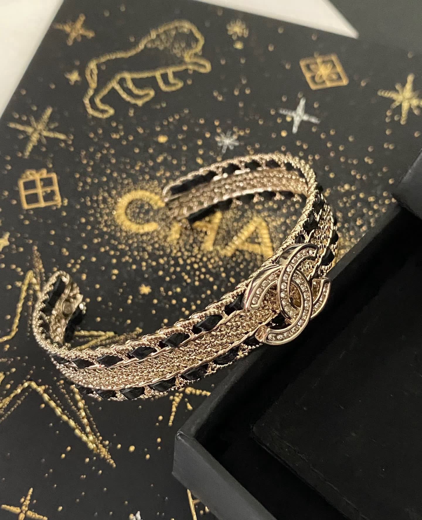 Chanel CC Logo Bracelet
