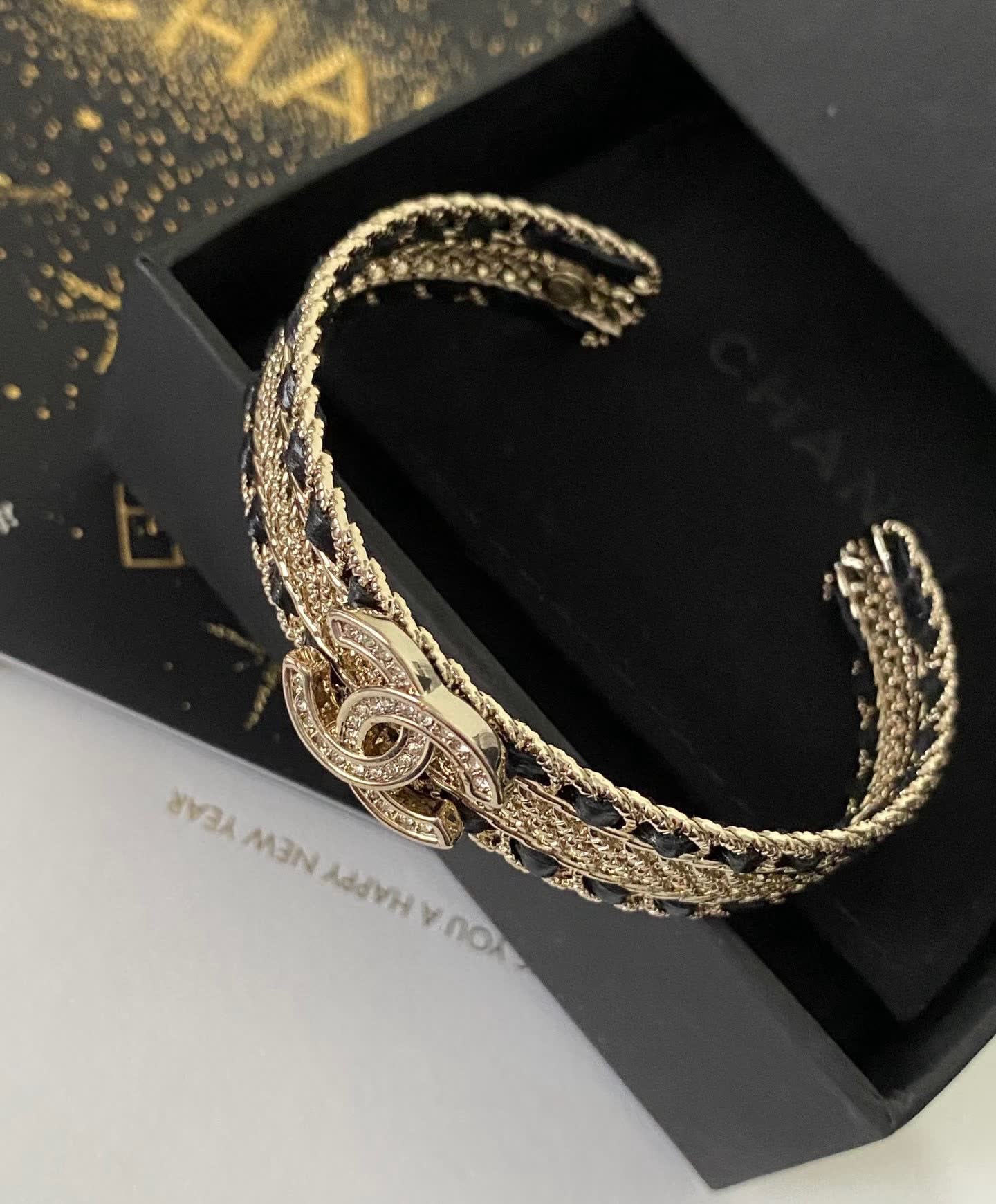 Chanel CC Logo Bracelet