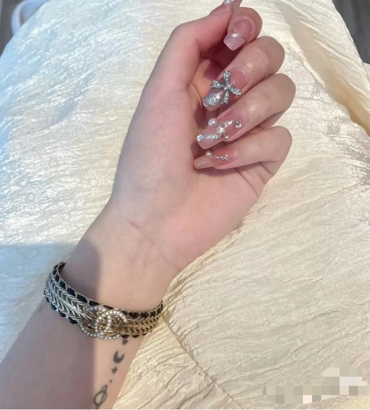 Chanel CC Logo Bracelet