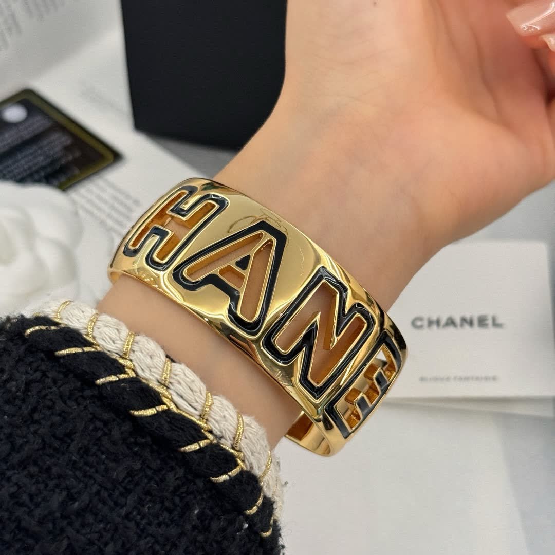 Chanel Logo Bracelet