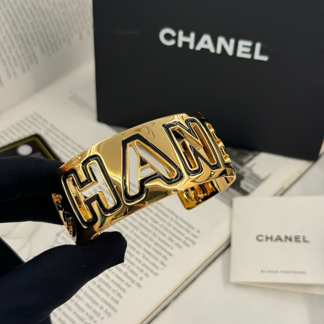 Chanel Logo Bracelet