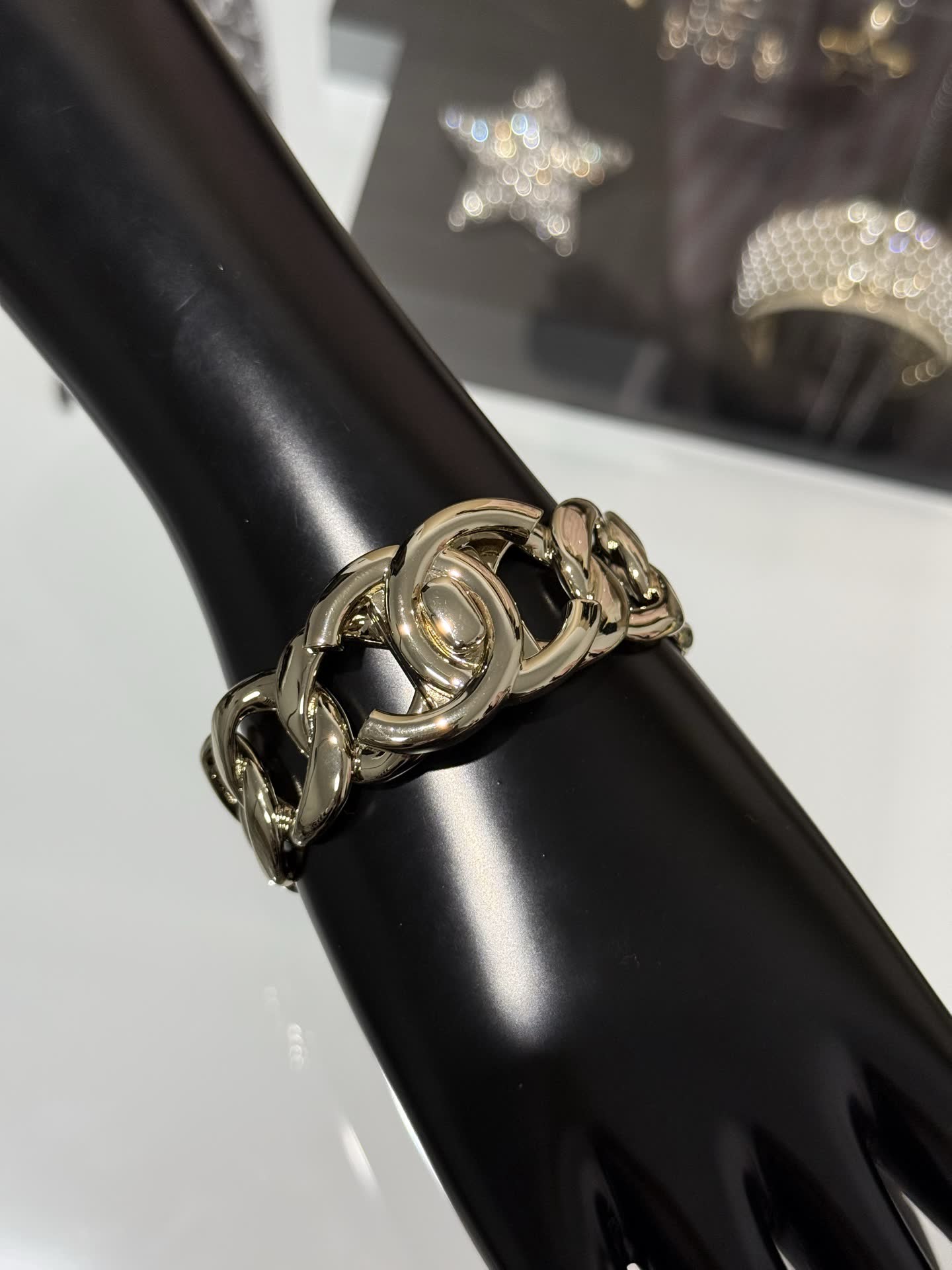 Chanel CC Logo Bracelet