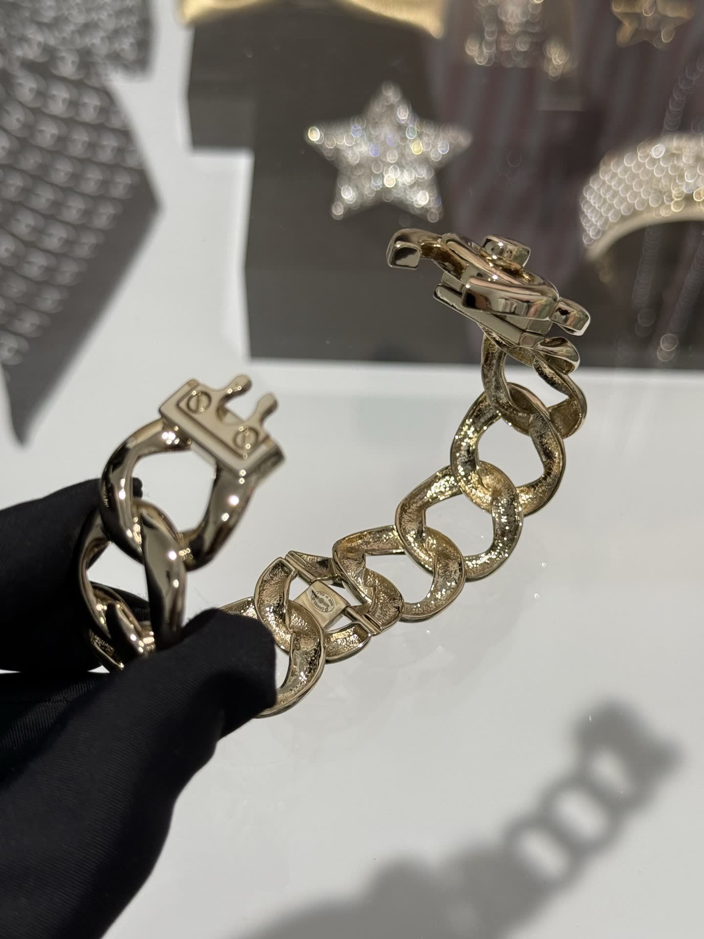 Chanel CC Logo Bracelet