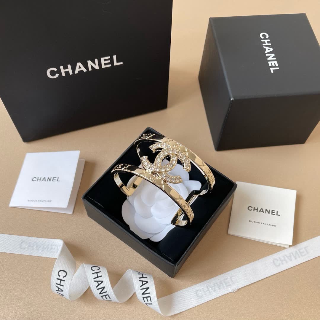 Chanel CC Logo Bracelet