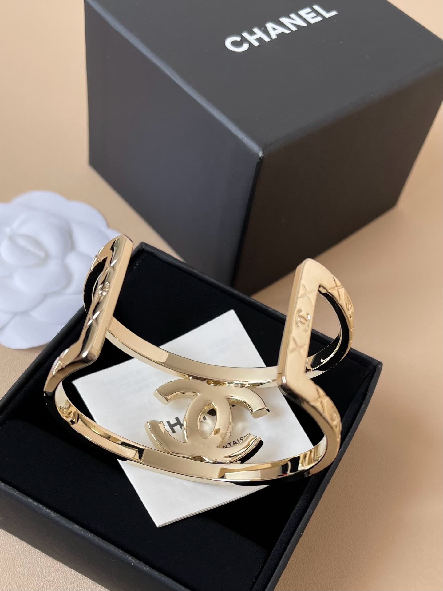 Chanel CC Logo Bracelet