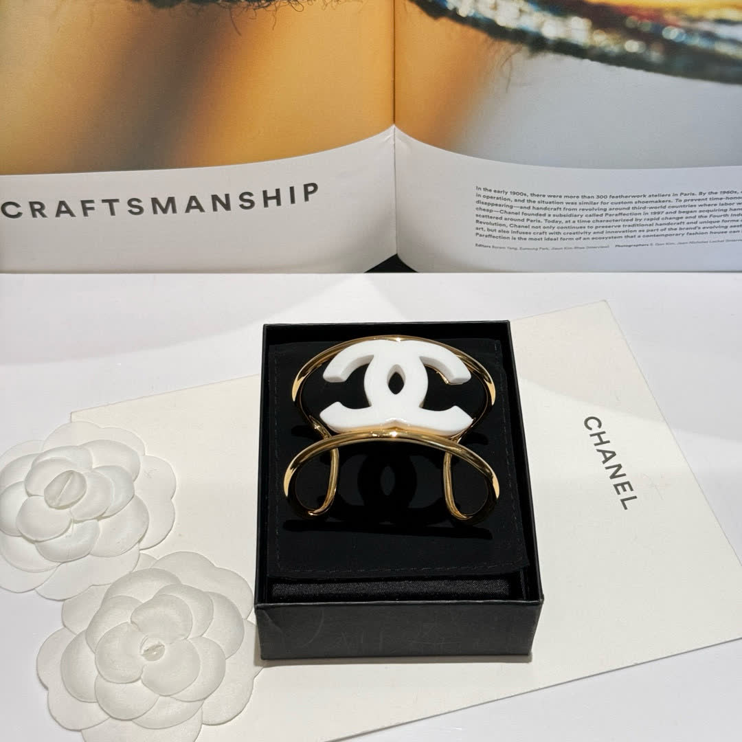 Chanel CC Logo Bracelet Chanel CC Logo Bracelet