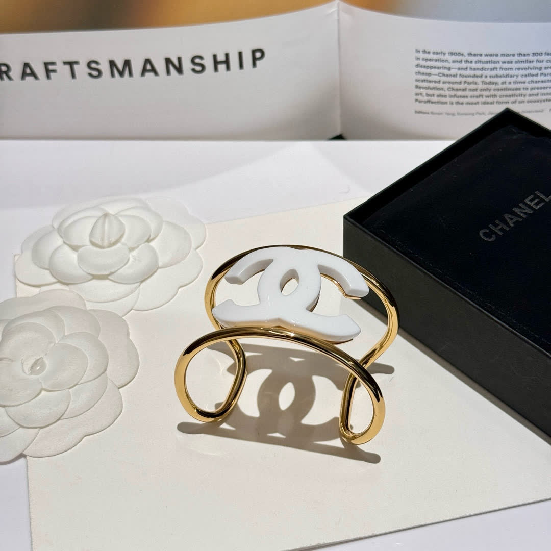 Chanel CC Logo Bracelet